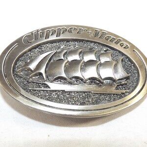 Clipper-Mato Nautical Belt Buckle